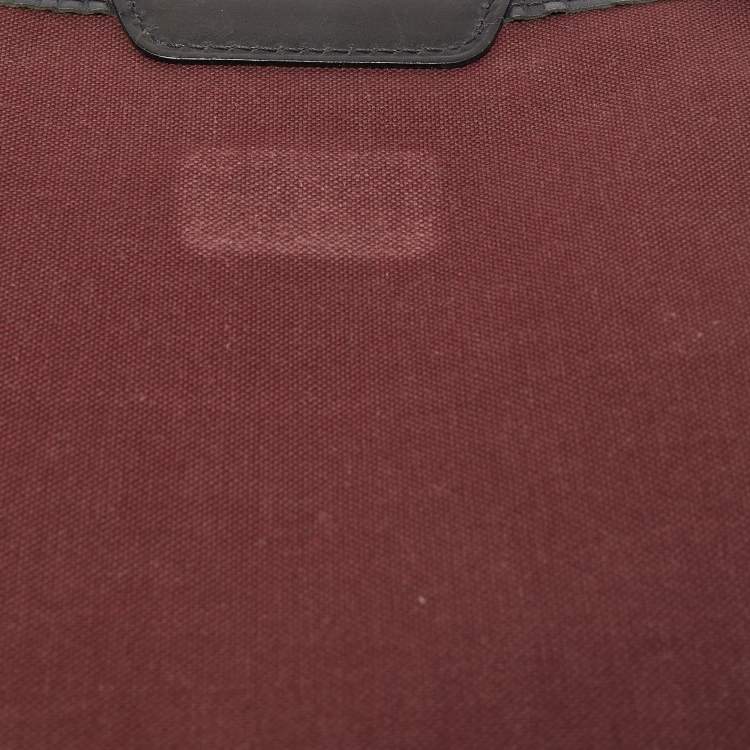 Pre Owned Louis Vuitton Monogram Macassar Canvas Bass PM Bag