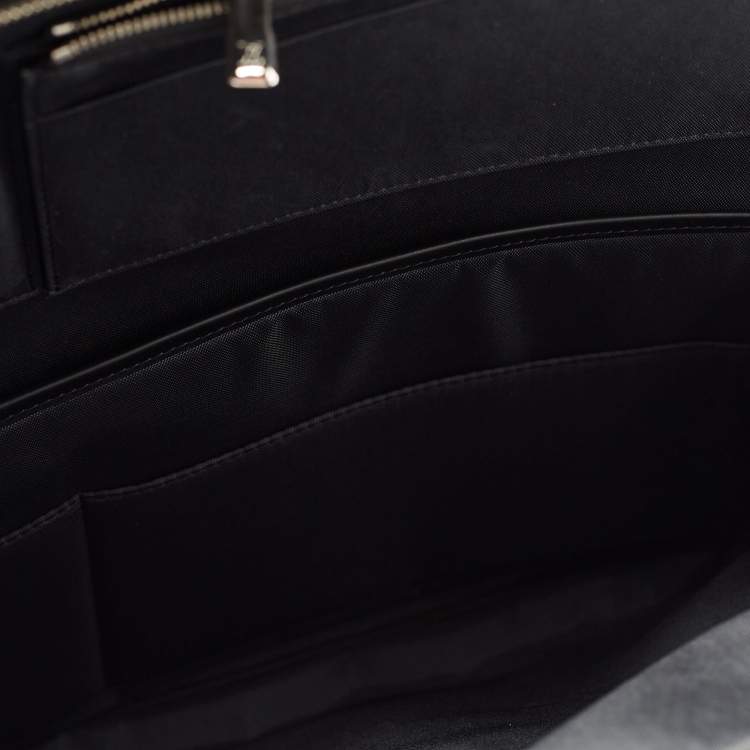 Pre Owned Louis Vuitton Black Taiga Leather Pegase Legere 55 Business Suitcase