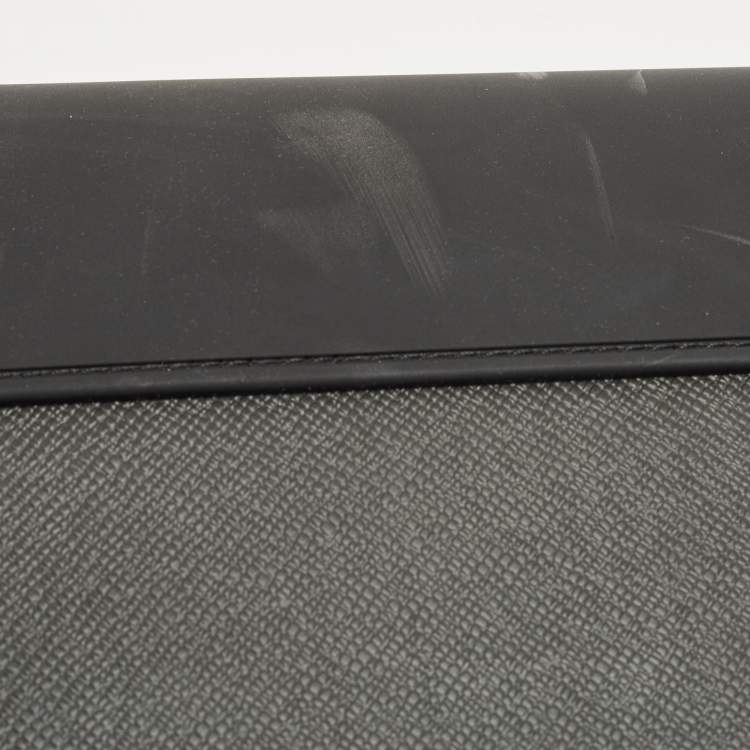 Pre Owned Louis Vuitton Black Taiga Leather Pegase Legere 55 Business Suitcase