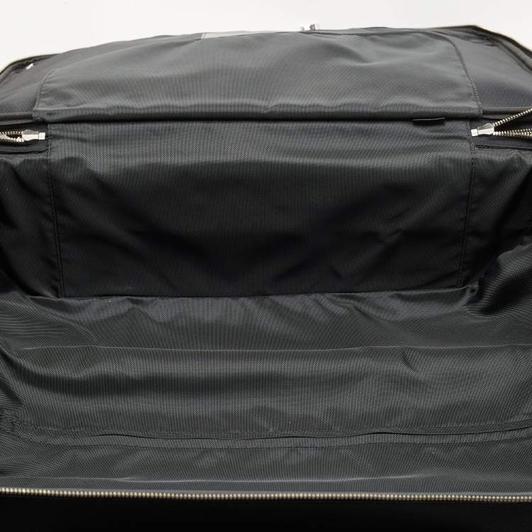 Pre Owned Louis Vuitton Black Taiga Leather Pegase Legere 55 Business Suitcase