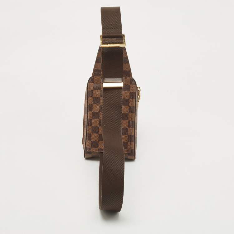 Pre Owned Louis Vuitton Damier Ebene Canvas Geronimos Belt Bag
