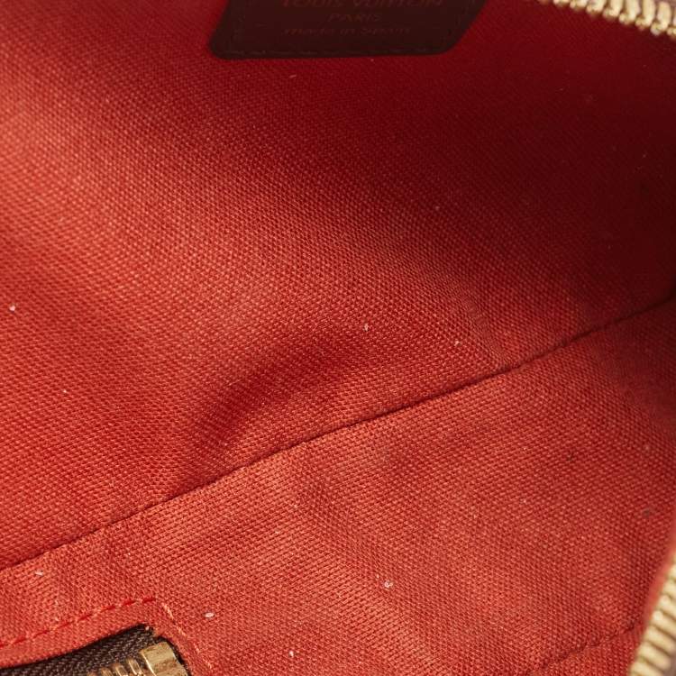 Pre Owned Louis Vuitton Damier Ebene Canvas Geronimos Belt Bag