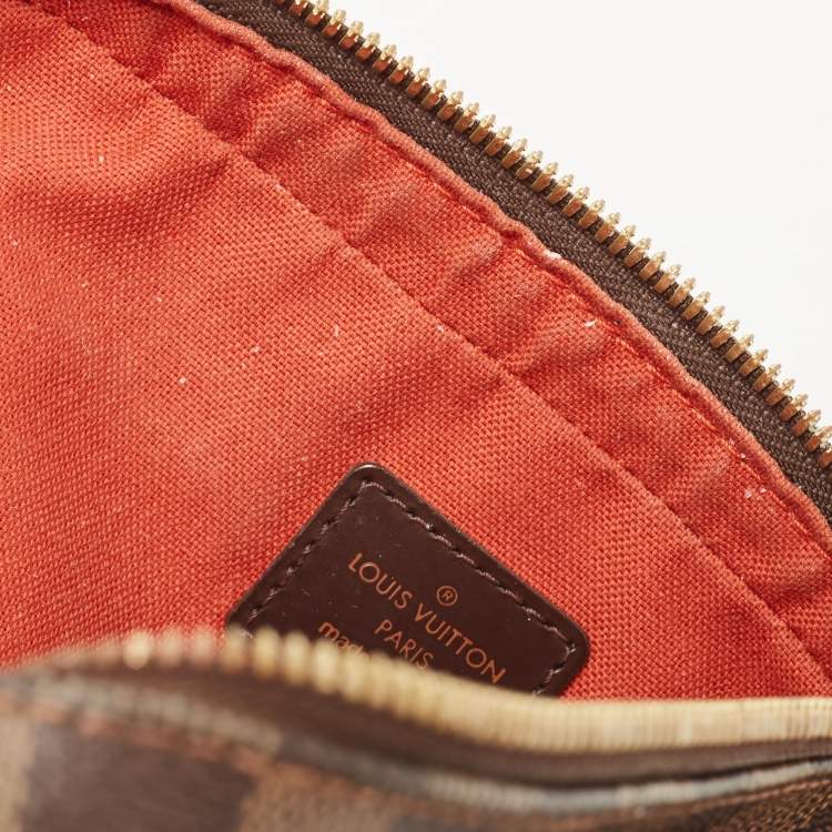 Pre Owned Louis Vuitton Damier Ebene Canvas Geronimos Belt Bag