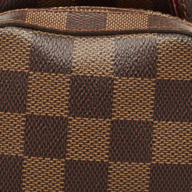 Pre Owned Louis Vuitton Damier Ebene Canvas Geronimos Belt Bag