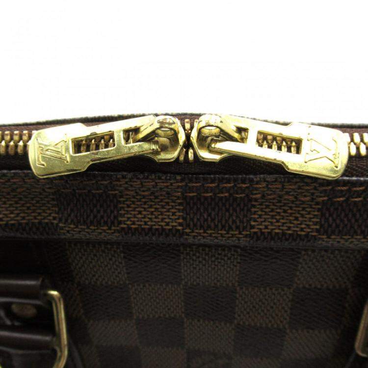 Pre Owned Louis Vuitton Brown Damier Ebene Canvas Porte-Document Voyage Briefcase