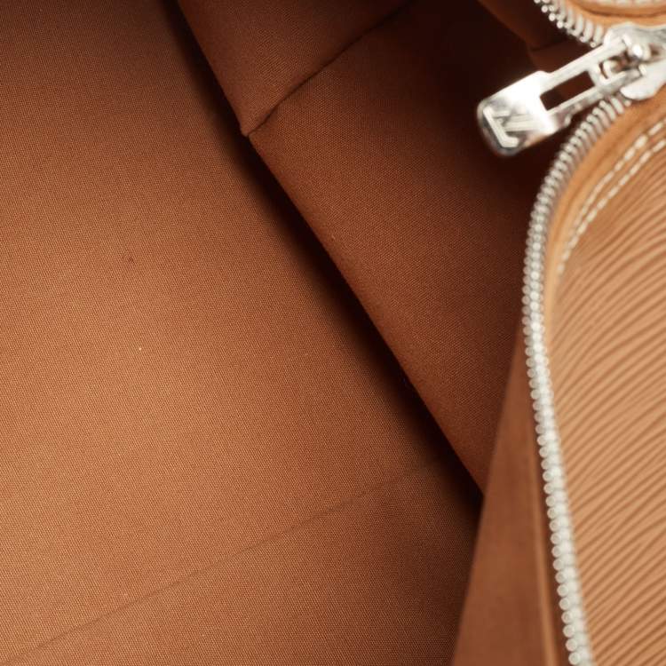Pre Owned Louis Vuitton Cannelle Epi Leather Keepall 45 Bag