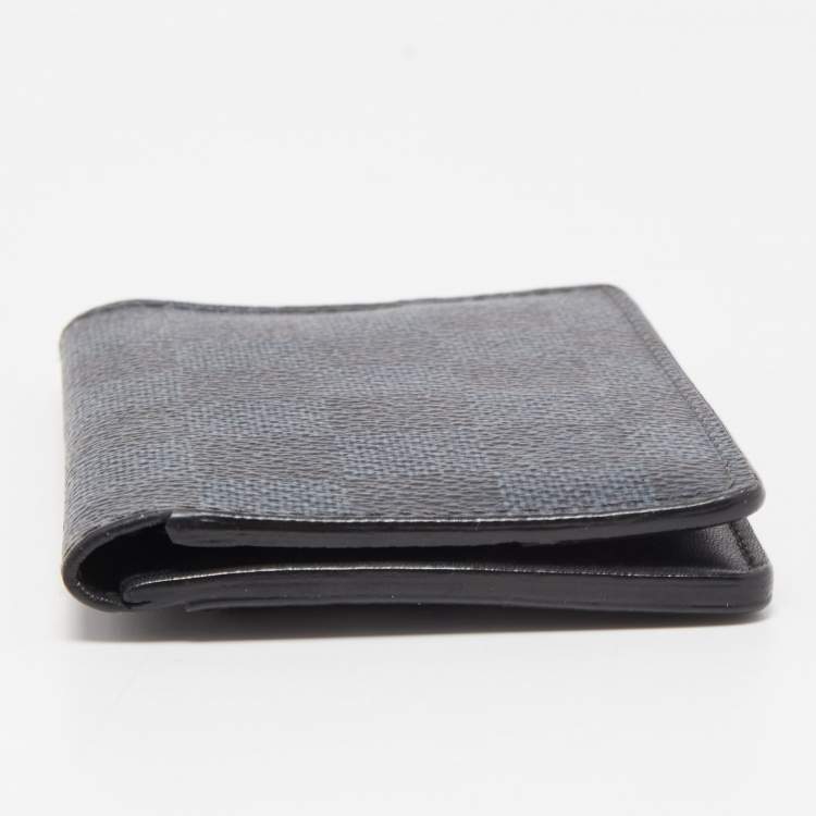 Pre Owned Louis Vuitton Damier Cobalt Canvas Pocket Organizer