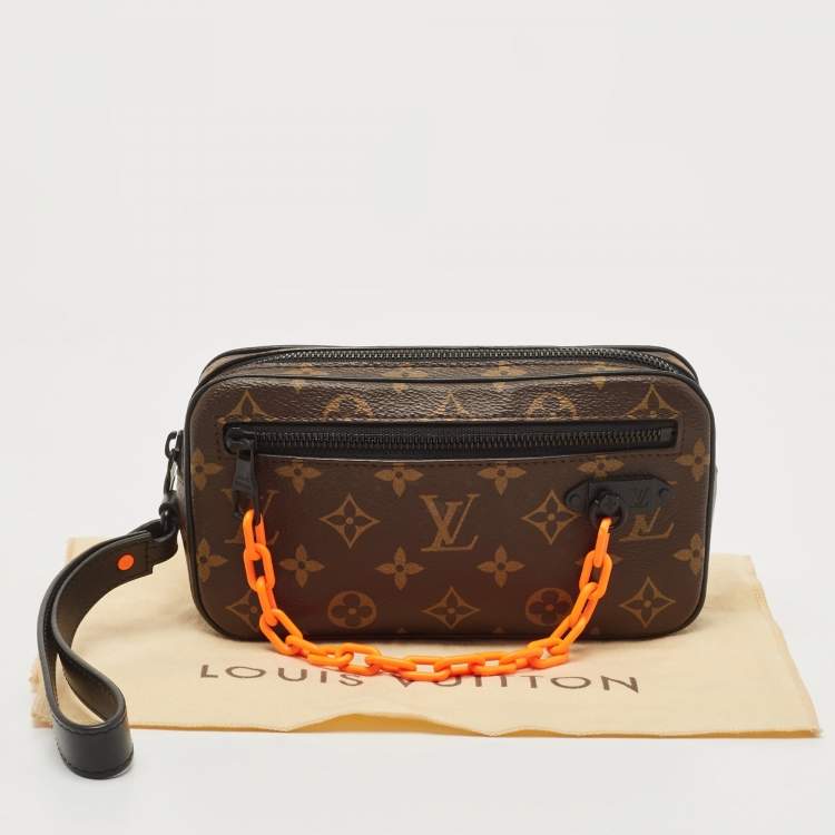 Pre Owned Louis Vuitton Monogram Canvas Solar Ray Pochette Bag