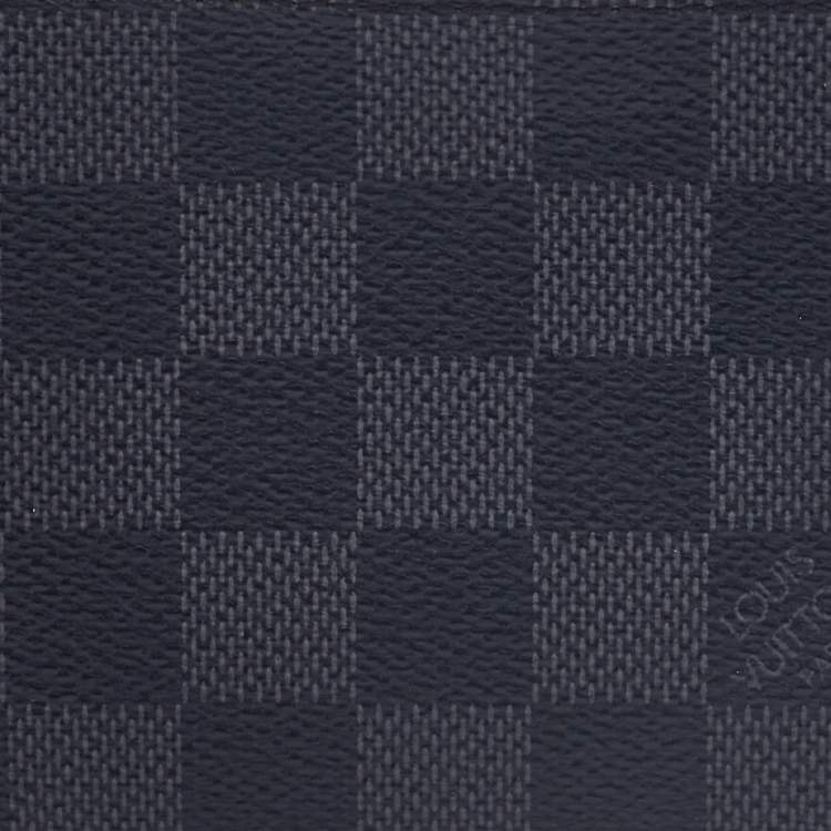 Pre Owned Louis Vuitton Damier Graphite Canvas Multiple Bifold Wallet