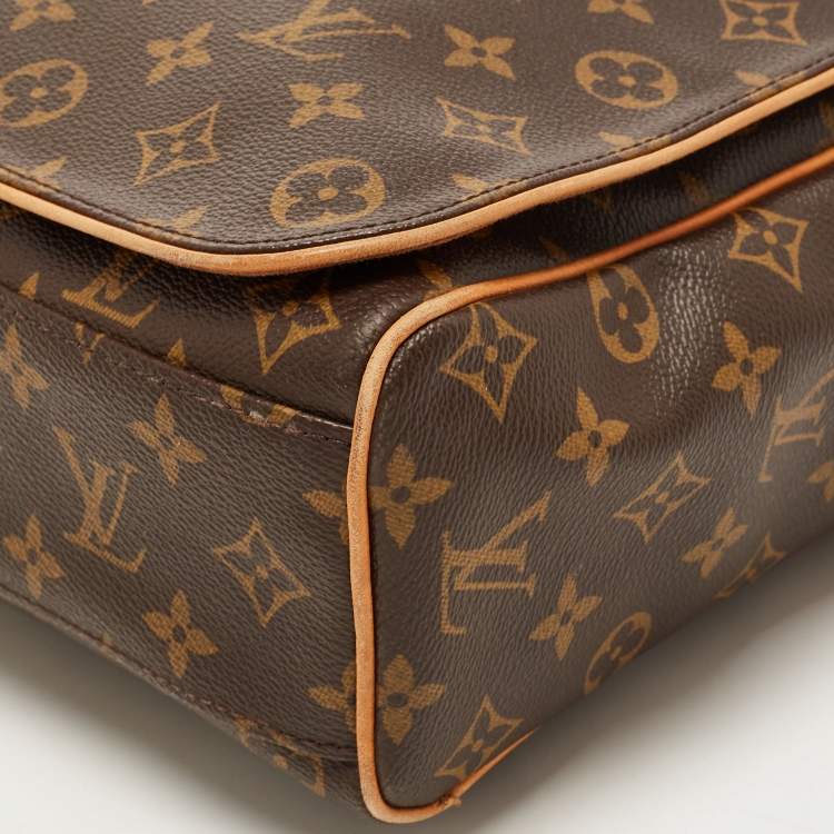 Pre Owned Louis Vuitton Monogram Canvas Abbesses Messenger Bag