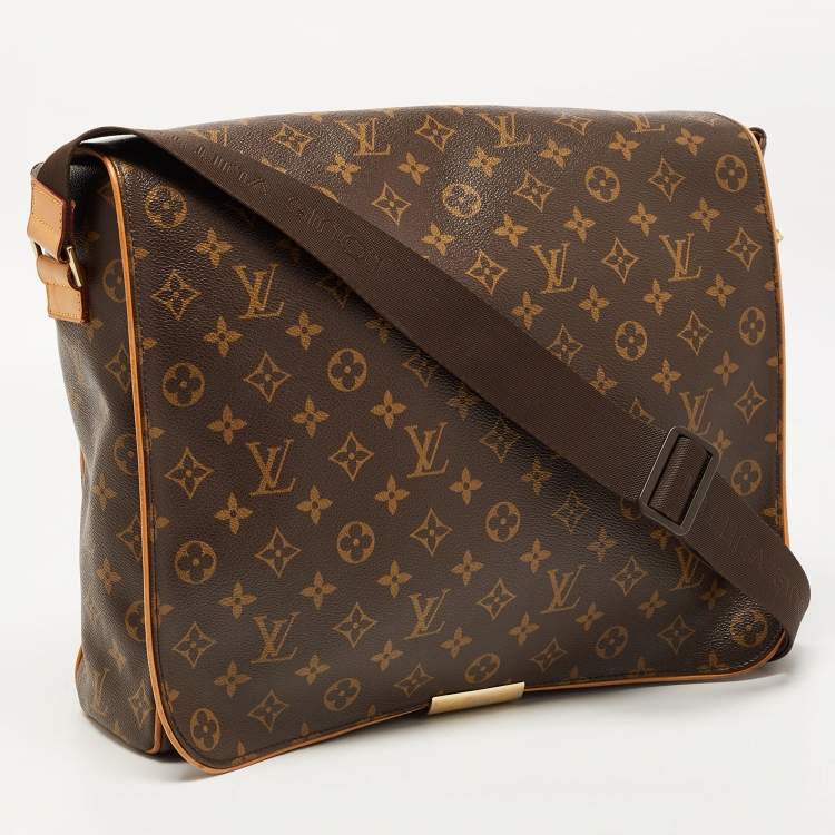 Pre Owned Louis Vuitton Monogram Canvas Abbesses Messenger Bag