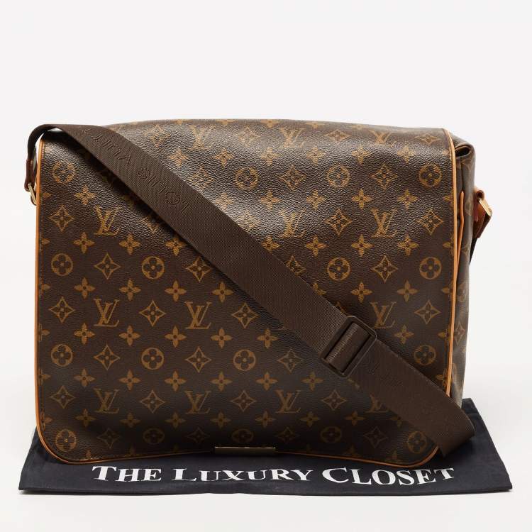 Pre Owned Louis Vuitton Monogram Canvas Abbesses Messenger Bag