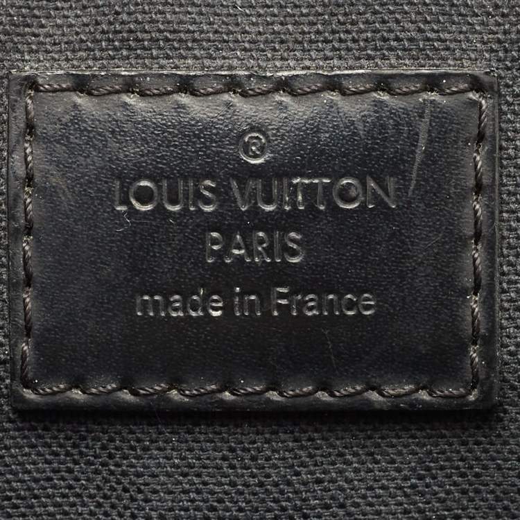 Pre Owned Louis Vuitton Damier Graphite Canvas District PM Bag