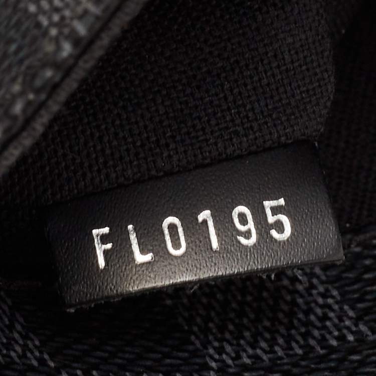 Pre Owned Louis Vuitton Damier Graphite Canvas District PM Bag