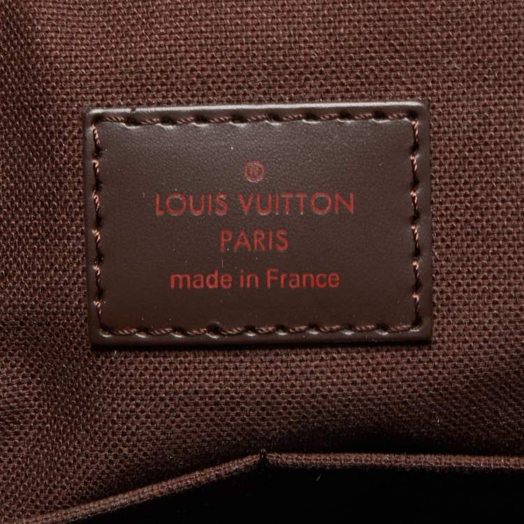 Pre Owned Louis Vuitton Damier Ebene Canvas District PM Bag