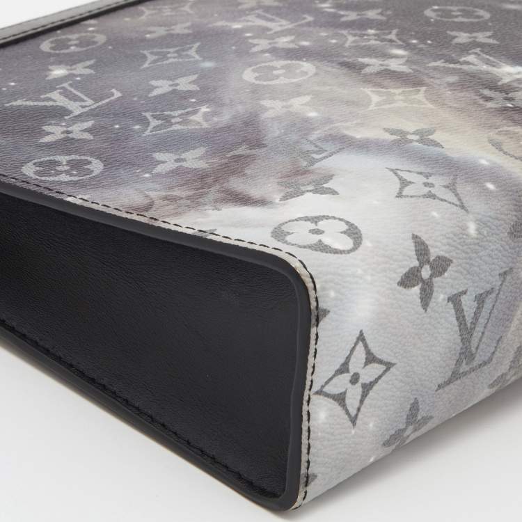 Pre Owned Louis Vuitton Monogram Galaxy Pochette Voyage MM