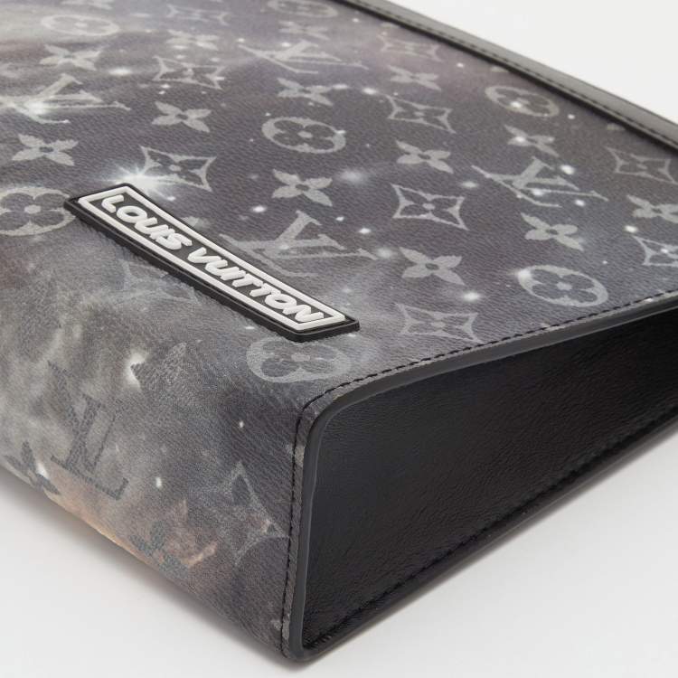 Pre Owned Louis Vuitton Monogram Galaxy Pochette Voyage MM