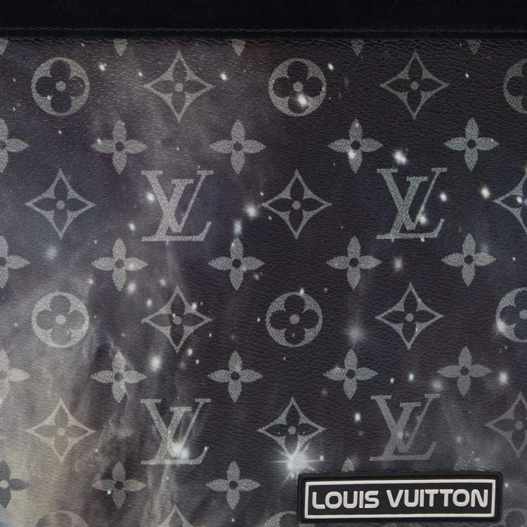 Pre Owned Louis Vuitton Monogram Galaxy Pochette Voyage MM