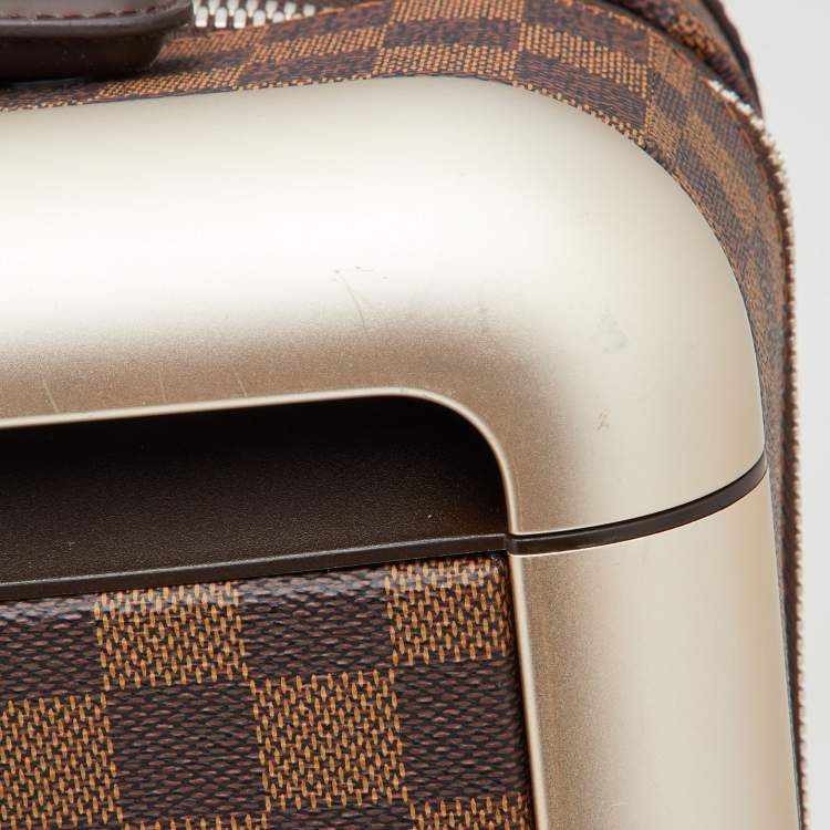 Pre Owned Louis Vuitton Damier Ebene Canvas Horizon 55 Suitcase