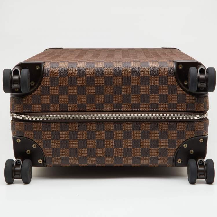 Pre Owned Louis Vuitton Damier Ebene Canvas Horizon 55 Suitcase