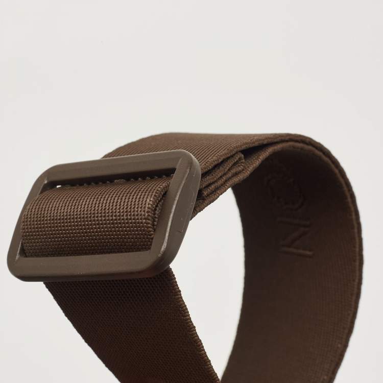 Pre Owned Louis Vuitton Black/Green Taiga Leather Dersou Messenger Bag