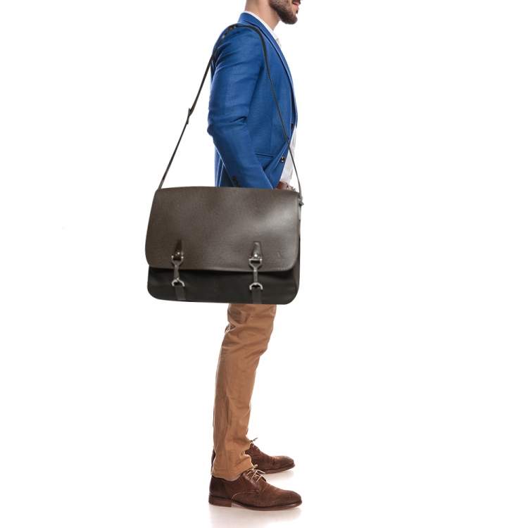 Bags Briefcases Louis Vuitton LV Aerogram Backpack Green