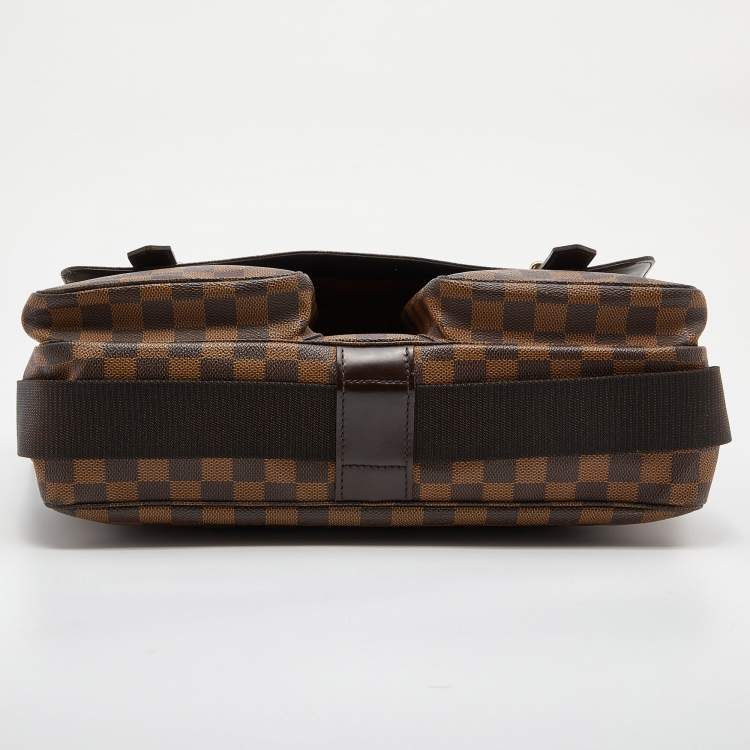 Pre Owned Louis Vuitton Damier Ebene Canvas Broadway Messenger Bag