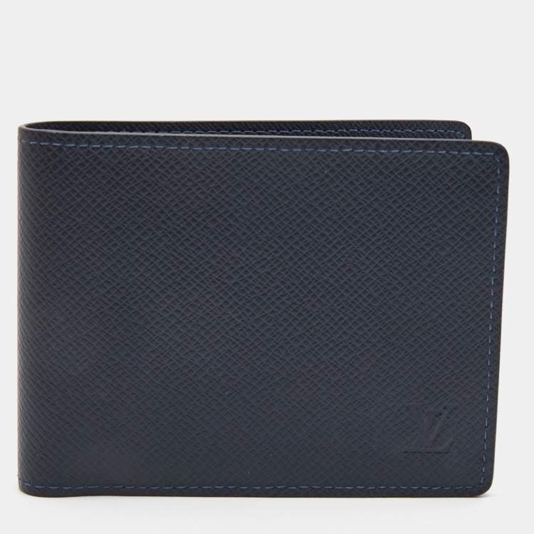 Louis Vuitton Multiple Wallet, Navy, One Size