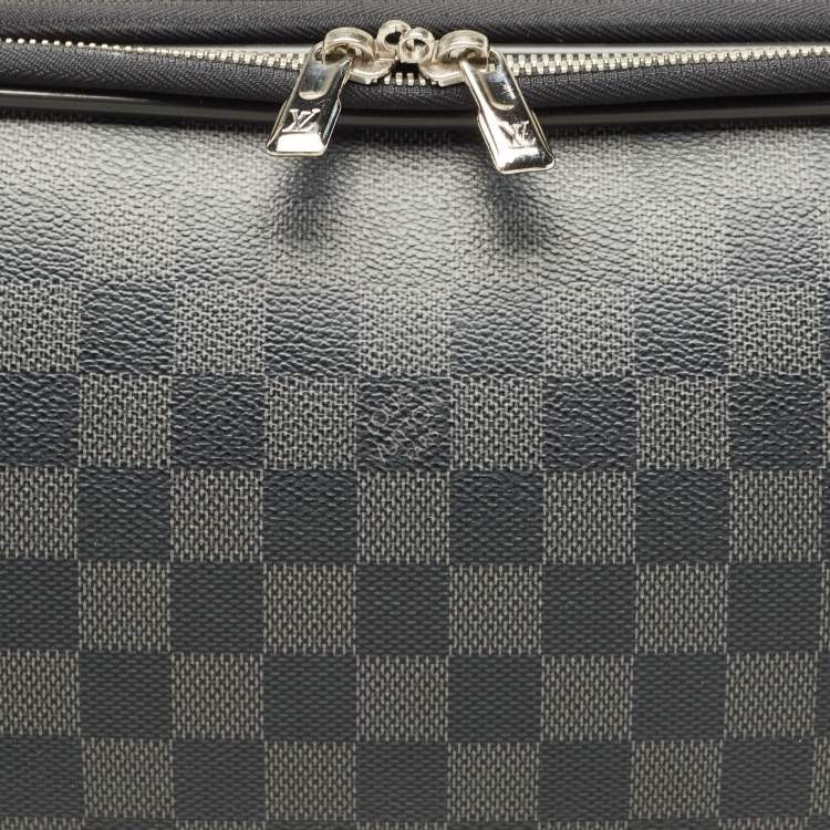 Pre Owned Louis Vuitton Damier Graphite Canvas Pegase Business 55 Luggage
