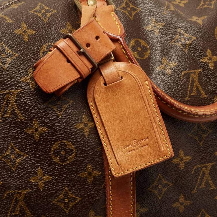 Pre Owned Louis Vuitton Monogram Canvas Keepall 55 Bag