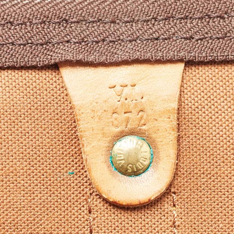 Pre Owned Louis Vuitton Monogram Canvas Keepall 55 Bag