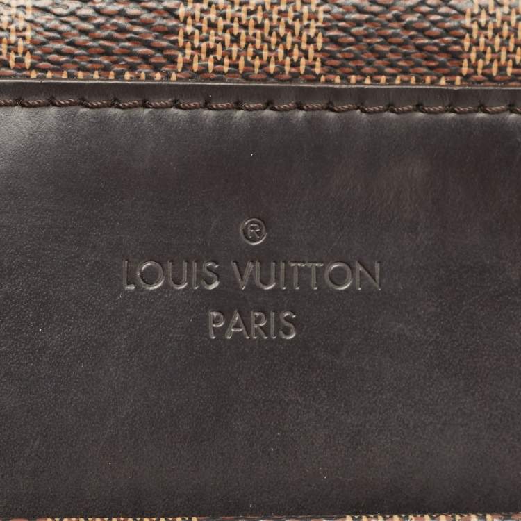 Pre Owned Louis Vuitton Damier Ebene Jake Messenger Bag