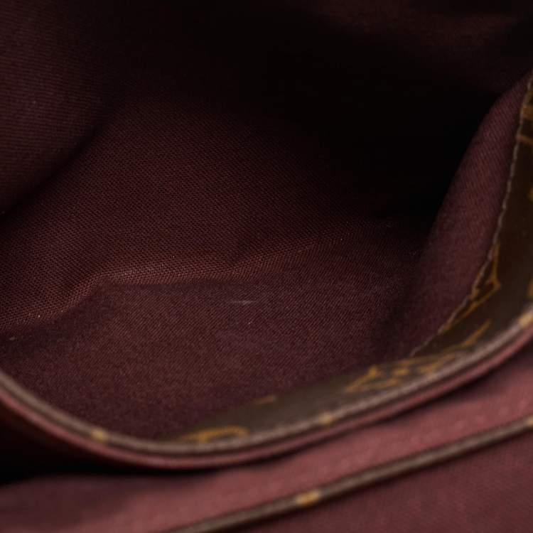 Pre Owned Louis Vuitton Monogram Canvas District PM Bag