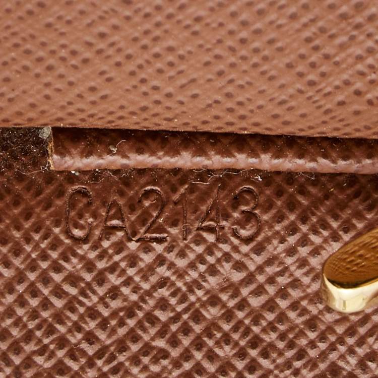 Pre Owned Louis Vuitton Monogram Canvas Pince Money Clip Cardholder