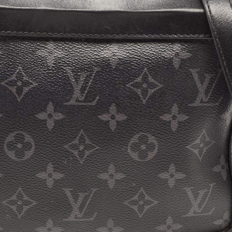 Pre Owned Louis Vuitton Monogram Eclipse Canvas Soft Trunk Bag
