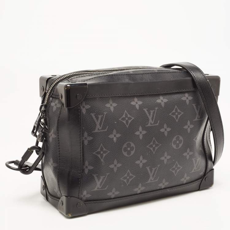 Pre Owned Louis Vuitton Monogram Eclipse Canvas Soft Trunk Bag