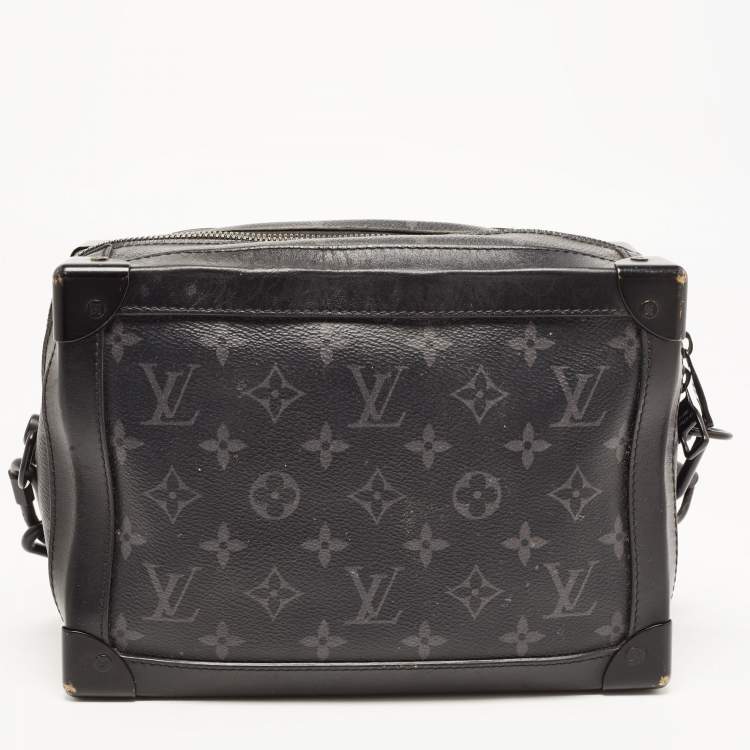 Pre Owned Louis Vuitton Monogram Eclipse Canvas Soft Trunk Bag