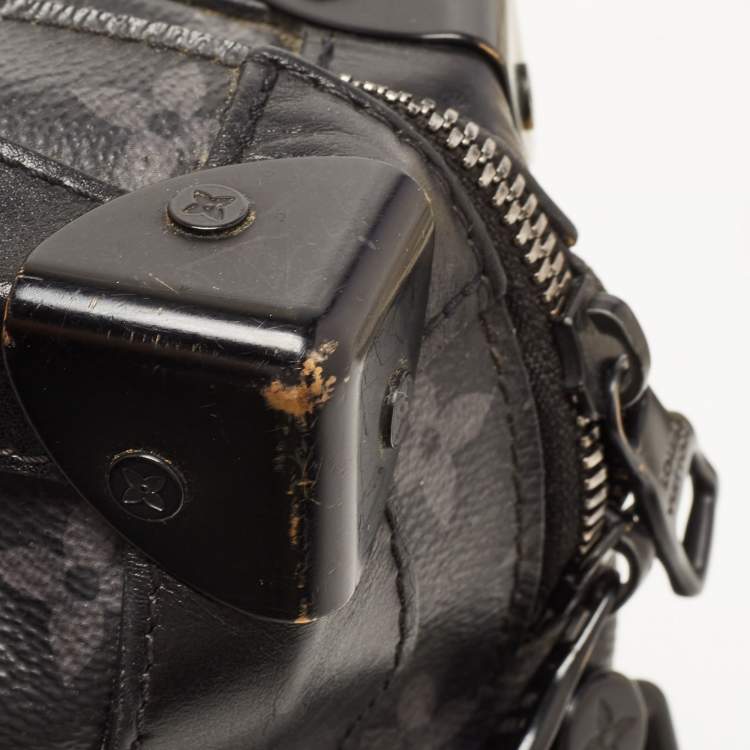 Pre Owned Louis Vuitton Monogram Eclipse Canvas Soft Trunk Bag