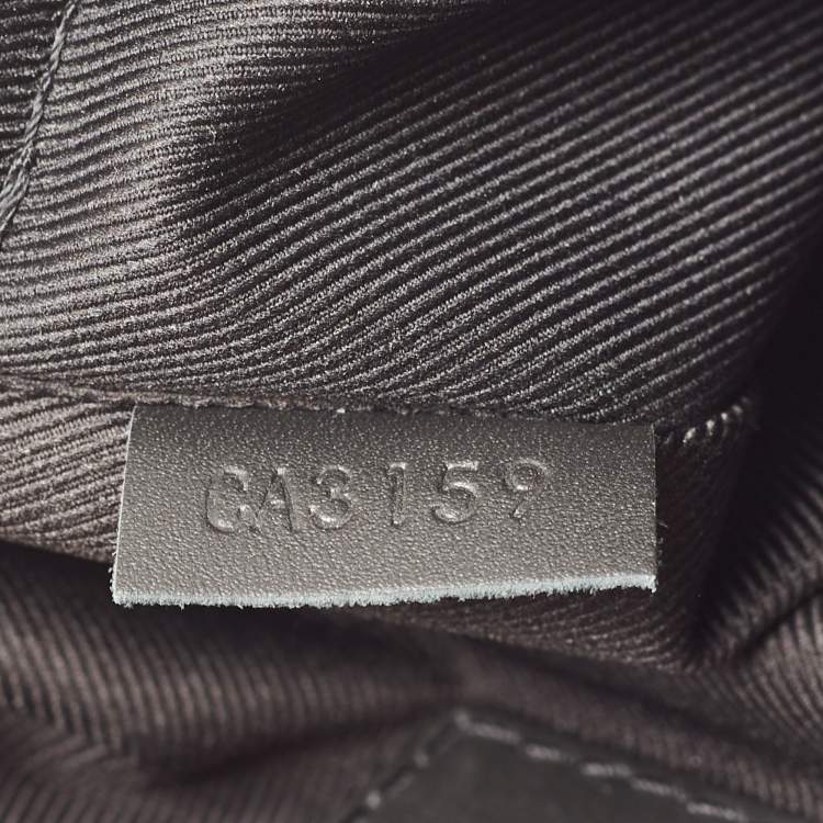 Pre Owned Louis Vuitton Black Damier Leather Infini Discovery BB Messenger Bag
