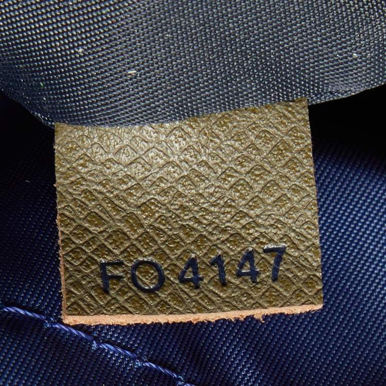 Pre Owned Louis Vuitton Blue Monogram Canvas Pacific Outdoor Backpack 
