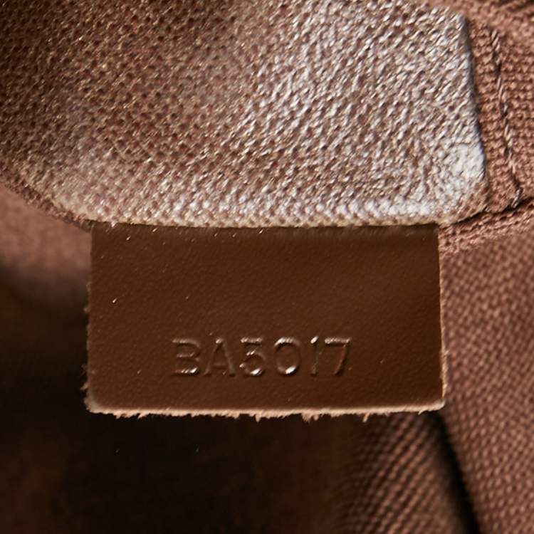 Pre Owned Louis Vuitton Damier Ebene Canvas Eole 50 Rolling Luggage