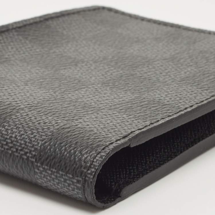 Pre Owned Louis Vuitton Damier Cobalt Canvas Multiple Bifold Wallet