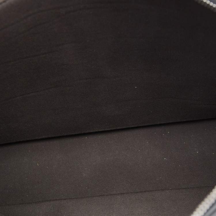 Pre Owned Louis Vuitton Black Damier Infini Calypso Messenger GM Bag 