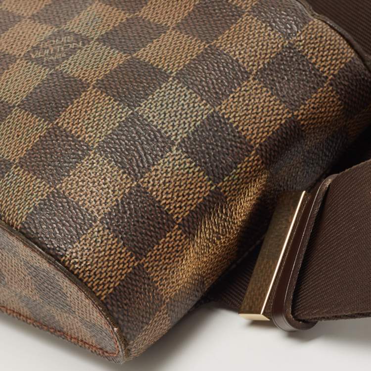 Pre Owned Louis Vuitton Damier Ebene Canvas Geronimos Belt Bag