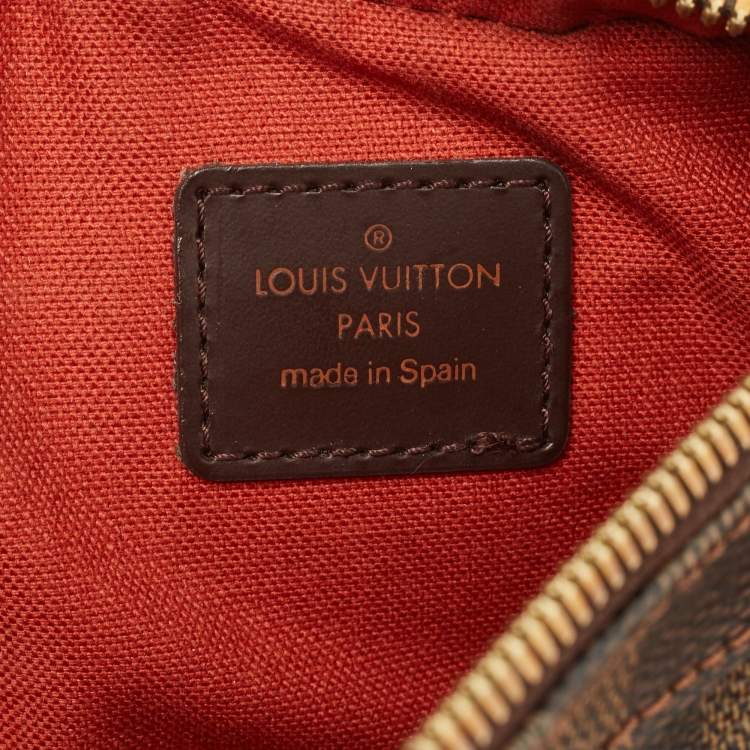 Pre Owned Louis Vuitton Damier Ebene Canvas Geronimos Belt Bag