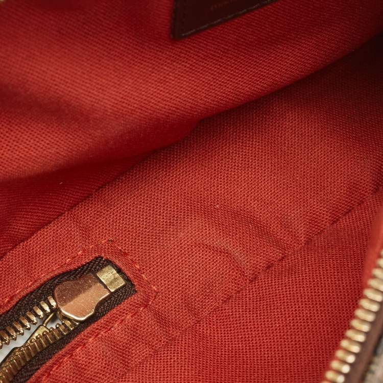 Pre Owned Louis Vuitton Damier Ebene Canvas Geronimos Belt Bag