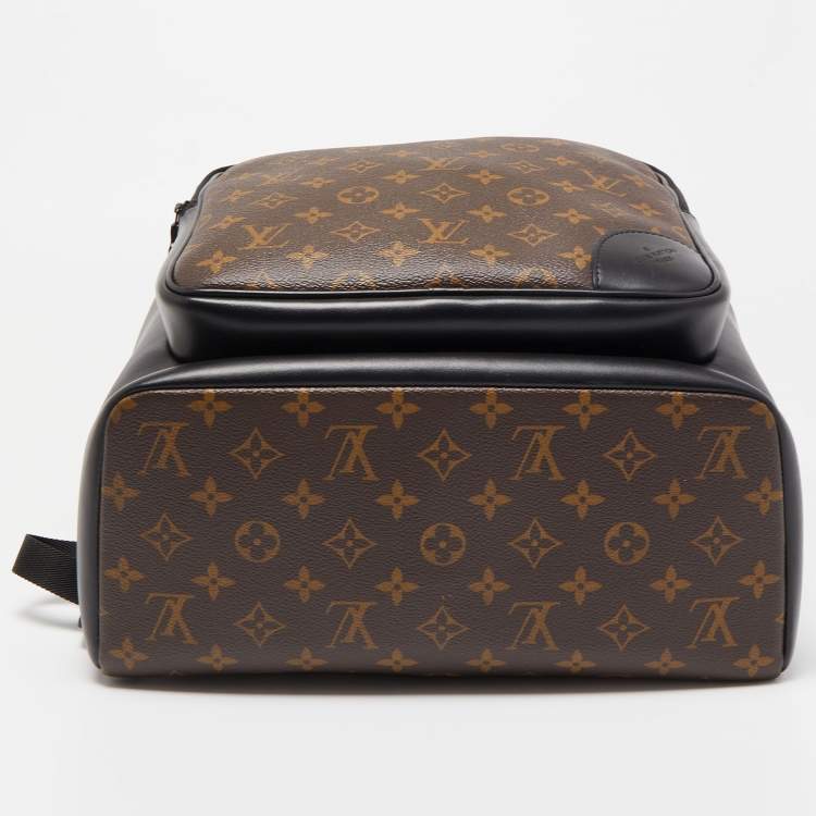 Pre Owned Louis Vuitton Monogram Macassar Canvas Dean Backpack