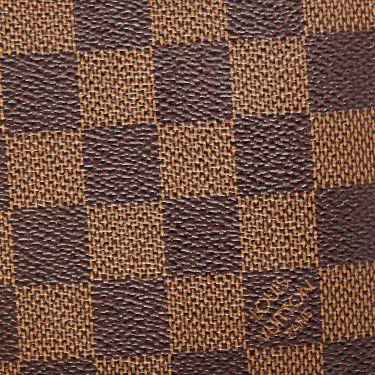 Pre Owned Louis Vuitton Damier Ebene Canvas Wallet