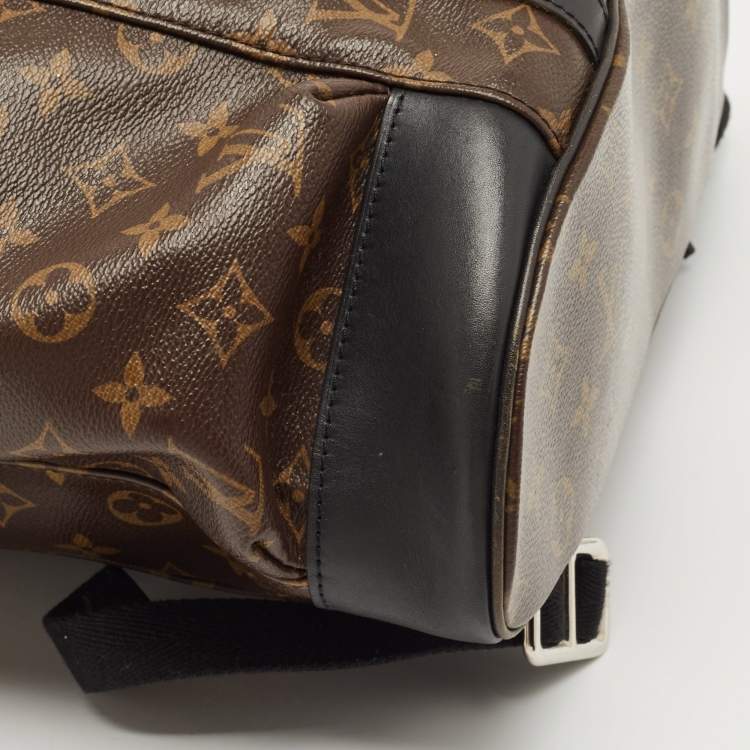 Pre Owned Louis Vuitton Monogram Macassar Canvas Christopher MM Backpack