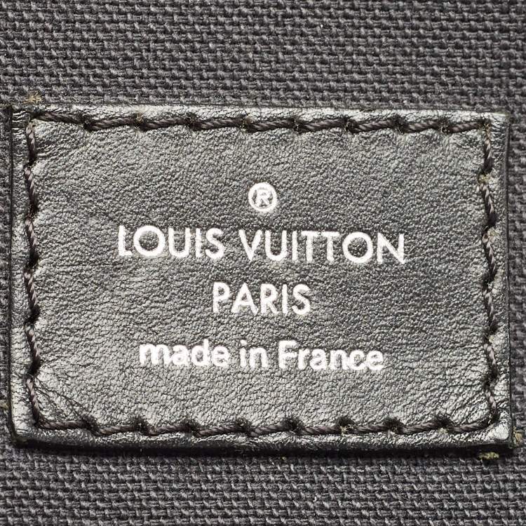 Pre Owned Louis Vuitton Monogram Macassar Canvas Christopher MM Backpack